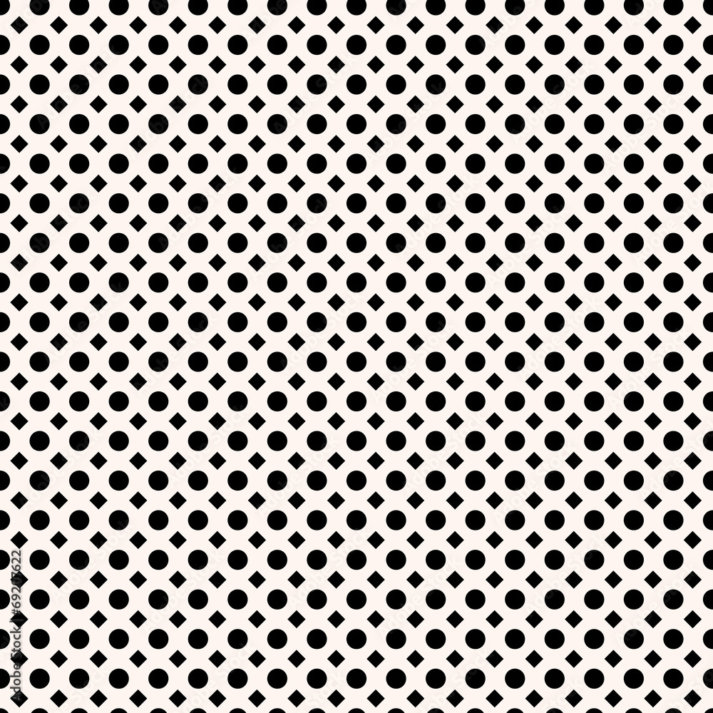 Poster Seamless pattern. Geometric texture