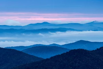 Foto op Aluminium Smokey Mountain Mist © gmcgill