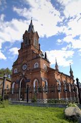 Fototapeta na wymiar Church of the Holy Rosary of the Blessed Virgin Mary. Vladimir, 