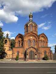 Fototapeta na wymiar Archangel Michael church. Vladimir, Golden ring of Russia.