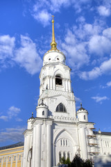 Fototapeta na wymiar Assumption cathedral. Vladimir, Golden ring of Russia.