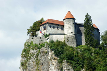 Naklejka premium Castello di Bled