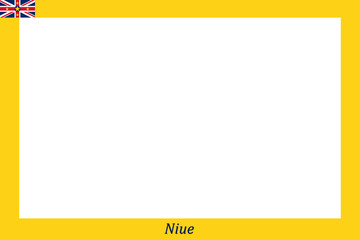 Obraz premium Rahmen Niue