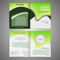 Brochure template design