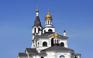 Fototapeta na wymiar Гомельская Свято-Никольская церковь