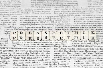 Obraz premium Presseethik