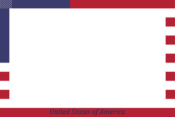 Rahmen Vereinigt Staaten von Amerika