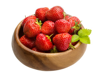 Strawberry in the bowl