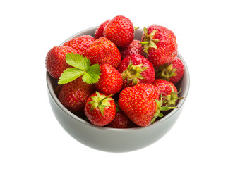 Strawberry in the bowl