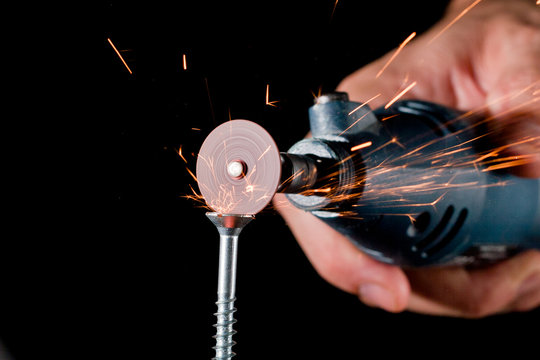 reslotting a screw
