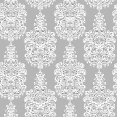 Seamless vintage baroque background.