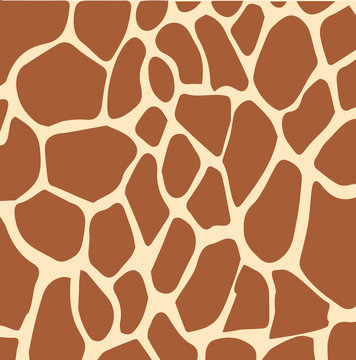 Giraffe pattern vector