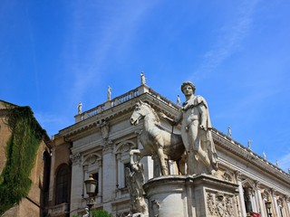 Fototapeta na wymiar Kapitolsplatz in Rom