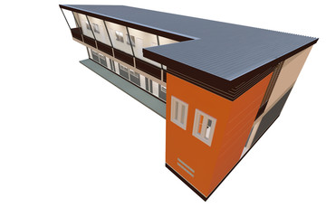 The apartment modern design at an affordable price.