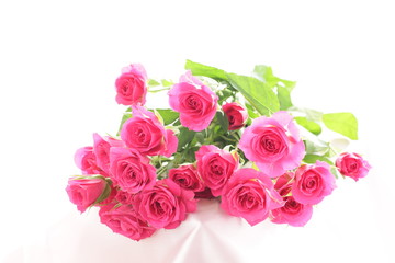 red roses bouquet