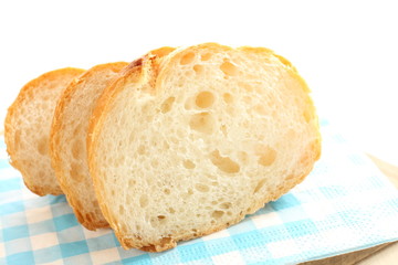 Sliced french bread