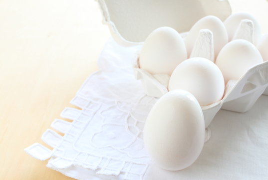 Freshness white egg