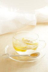 Yuzu and honey water