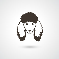 dog icon vector