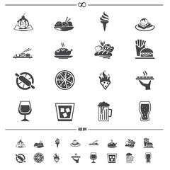 Food and drink icons