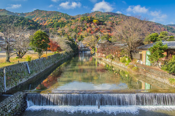 Fototapeta na wymiar Arashiyama, Kyoto, Japan