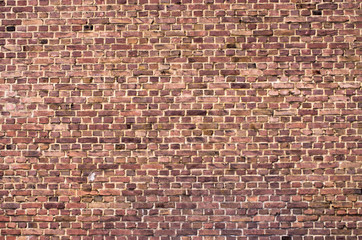 Red brickwall surface