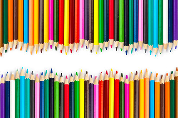 Multicolored pencils
