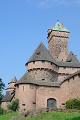 Fototapeta na wymiar château du Haut-Koenigsbourg 2