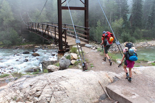 Hikers - Randonneurs (San Juan National Forest)