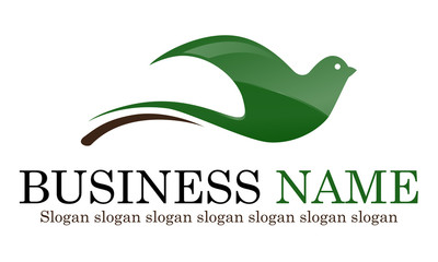Logo oiseau © Graphiste-J