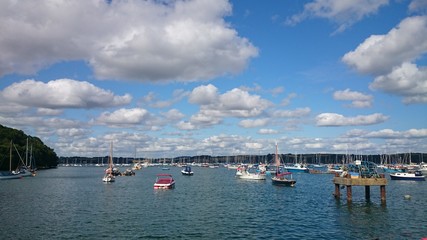 Boats by the harbour