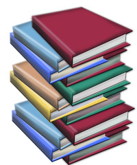 Stapel Bücher