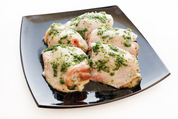 raw chicken legs