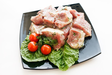 raw meat