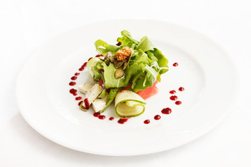 salad with watermelon