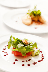 salad with watermelon