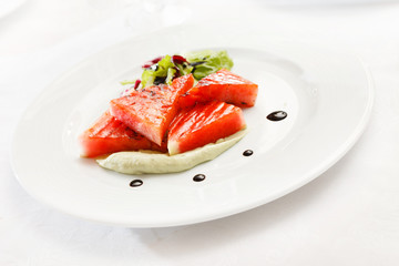 grilled watermelon