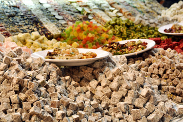 Trukish sweets stall