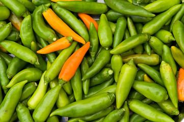 Chiles roasting