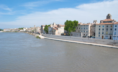 The riverside of Rhone