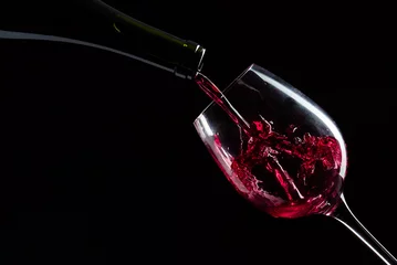 Photo sur Aluminium Vin red wine