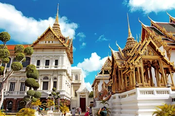 Selbstklebende Fototapeten Grand Palace Bangkok, THAILAND © prasit2512