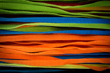 colourful shoelaces
