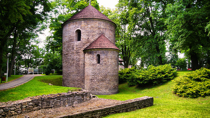 Romanesque Rotunda on Castle Hill in Cieszyn, Poland - 69260617
