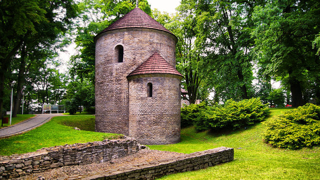 Romanesque Rotunda on Castle Hill in Cieszyn, Poland