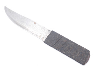 knife on a white background