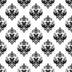 Damask Seamless Pattern. Abstract Background