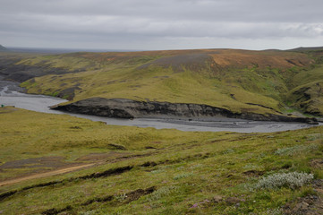 rivière glacière