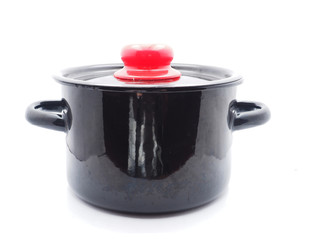 pan on a white background