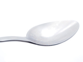 Spoon isolated on white background